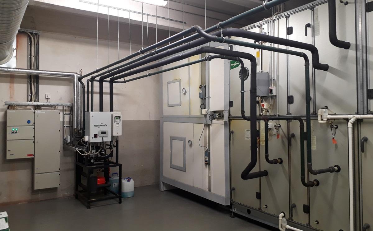 Vammala factory air conditioning system