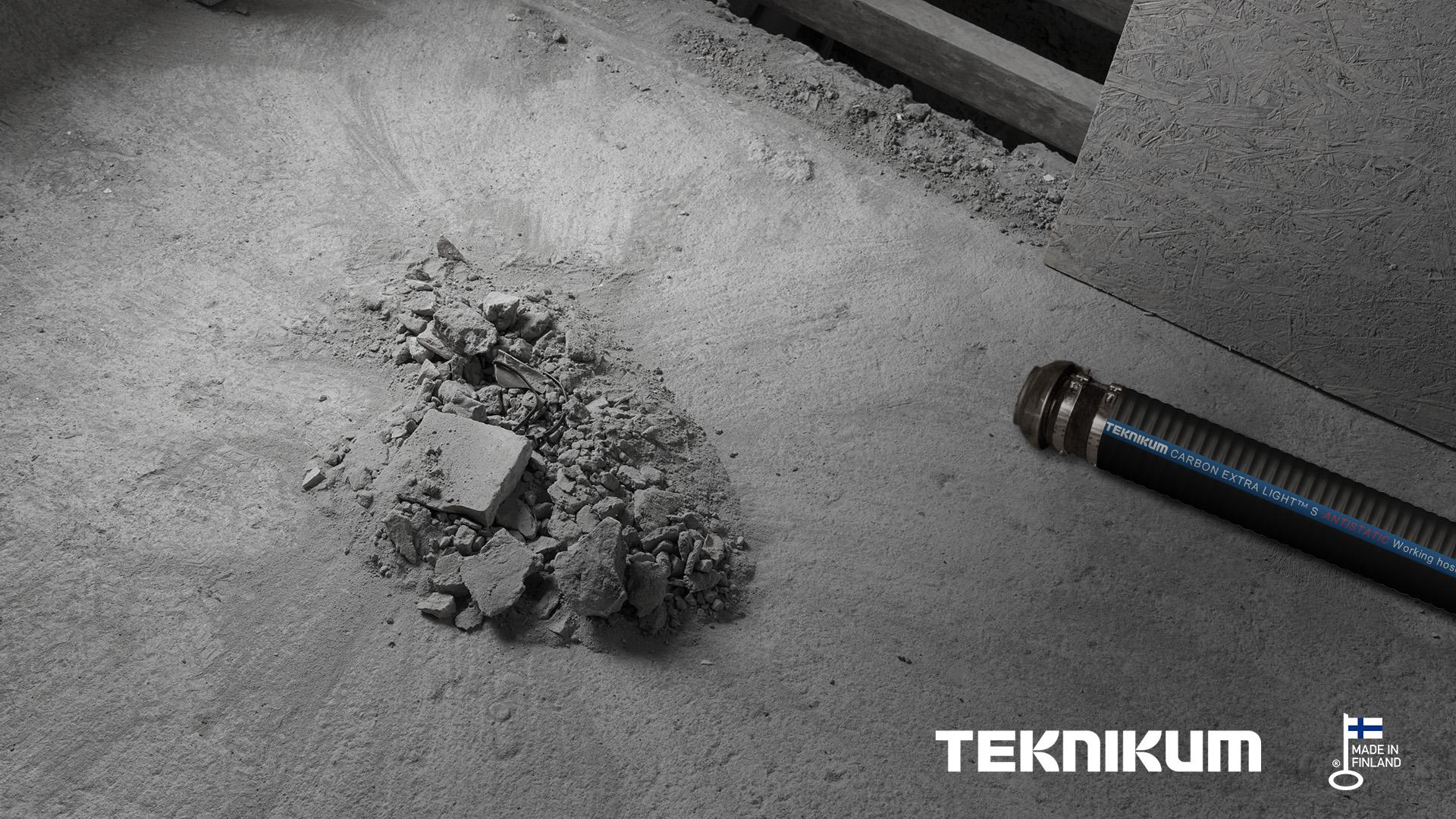 Teknikum CARBON EXTRA LIGHT S Antistatic for industrial vacuum cleaning