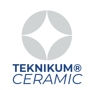 Teknikum star CERAMIC symbol with blue text 1
